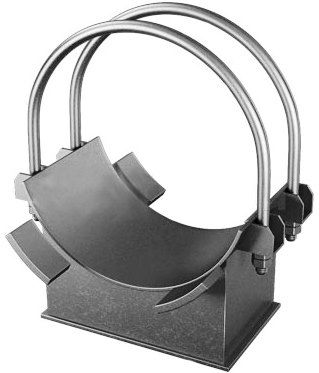 Опоры неподвижные двуххомутовые ОСТ 108.275.28-80 трубопроводов для АЭС в Сочи