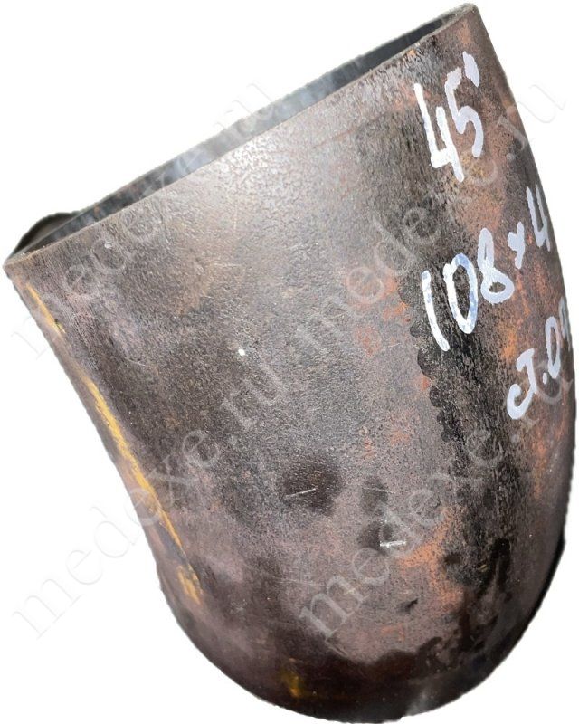 Отвод 45-108х4 ст.09г2с 45 град. 2 исп. ГОСТ 17375-2001 МС01 в Сочи